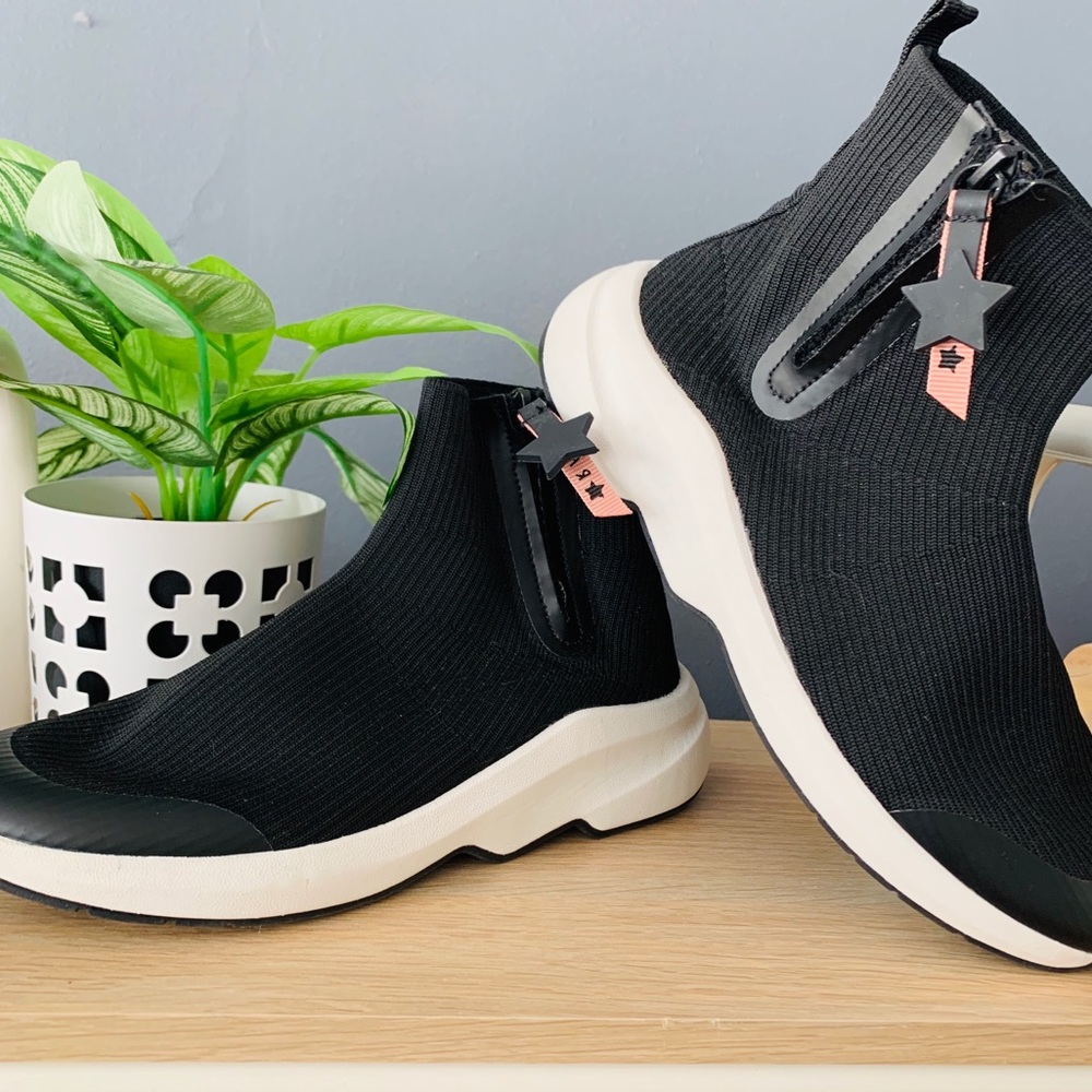 Zara Sock Sneakers Sz 37 (kids size)